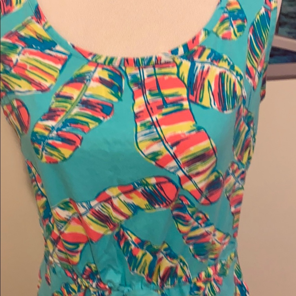 Talbots Feather Dress - Picture 2 of 6
